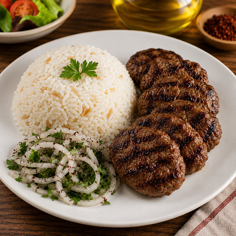 Izgara Köfte & Pirinç Pilavı (300 gr)
