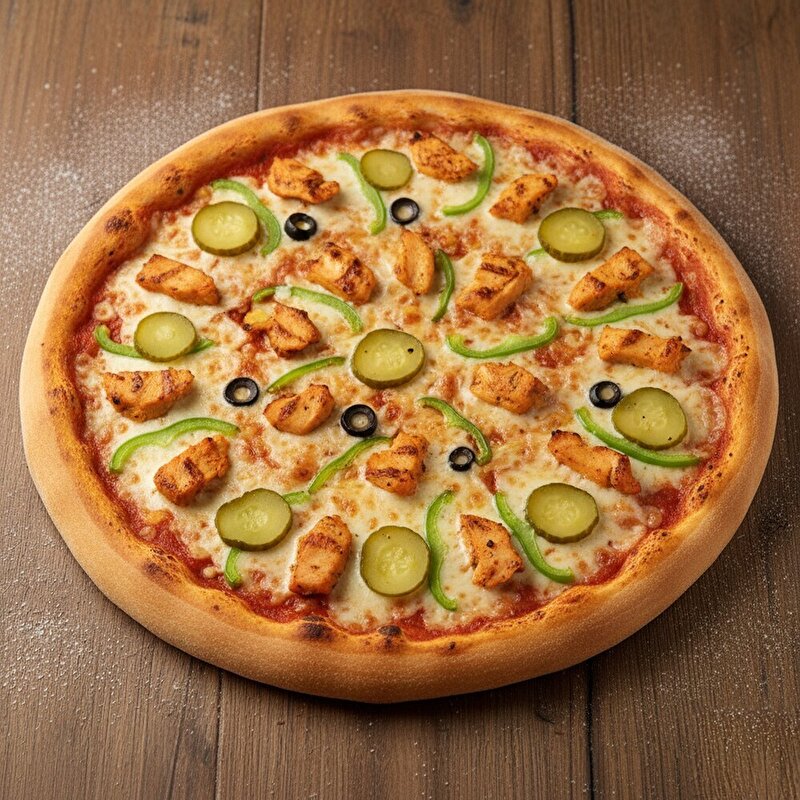 Orta Boy Tavuklu Pizza