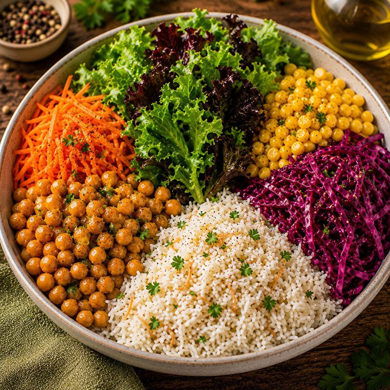 Nohutlu Sade Bowl (600 gr)
