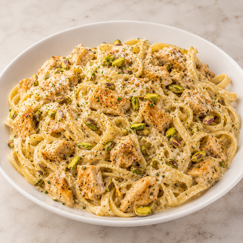 Köri Soslu Tavuklu Fettuccine (400 gr)