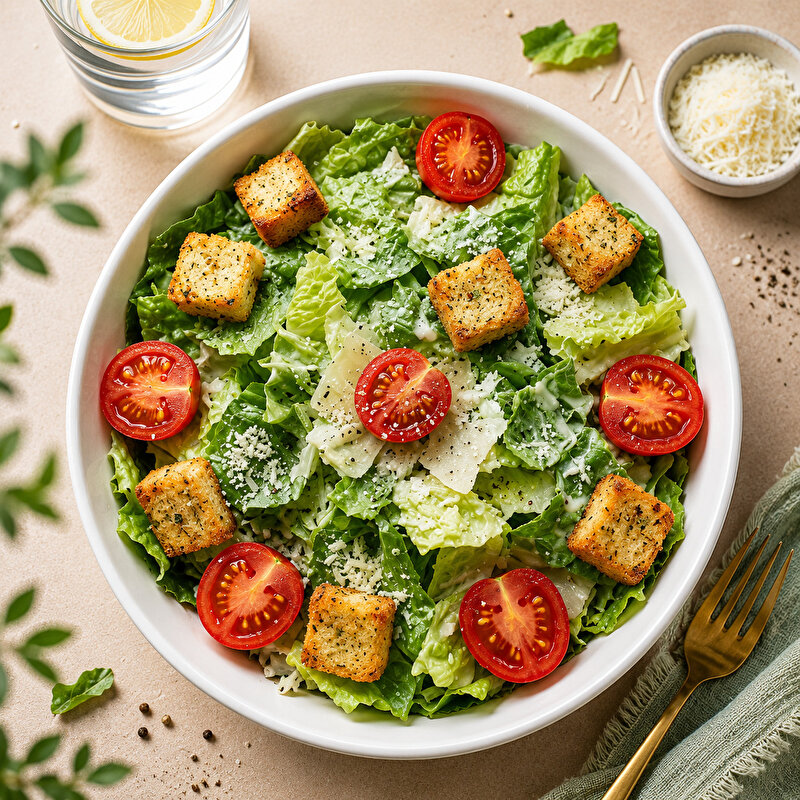 Tavuklu Sezar Salata