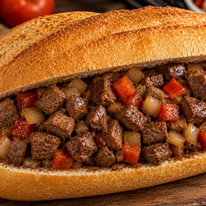 Yarım Ekmek Arası Dana Kavurma