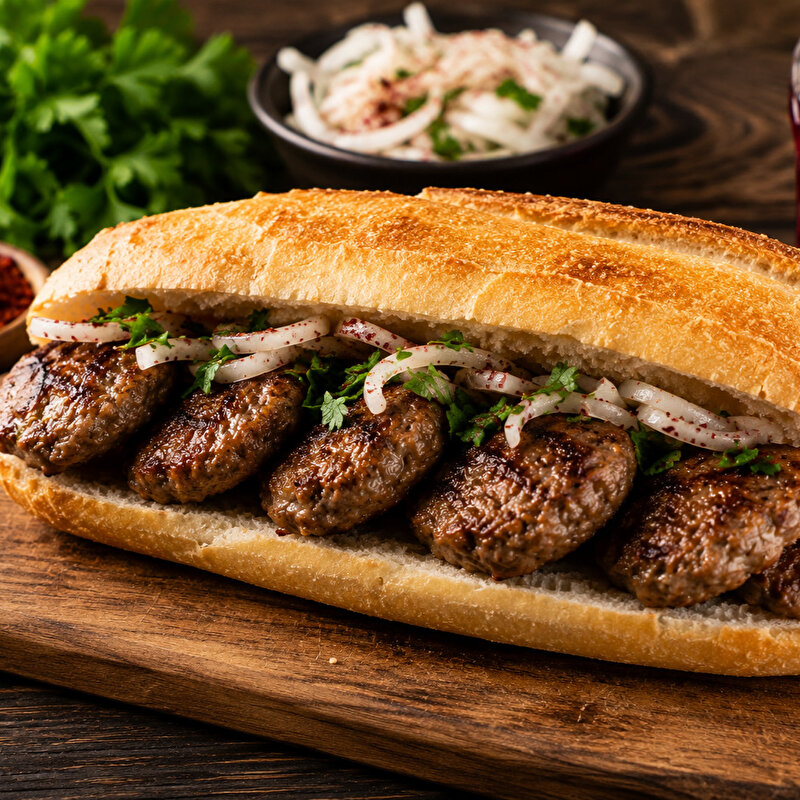 Tam Ekmek Arası İnegöl Köfte