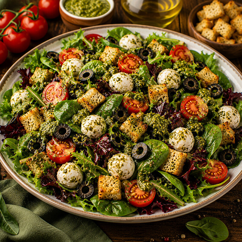 Peynir Toplu Akdeniz Salata