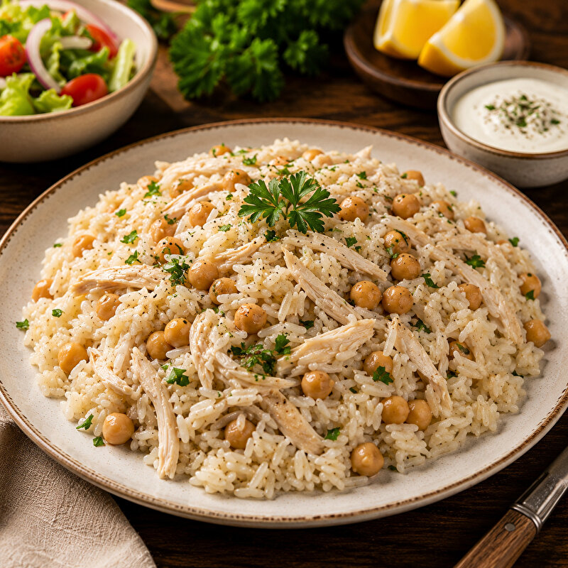 Nohutlu Tavuklu Pilav (250 gr)