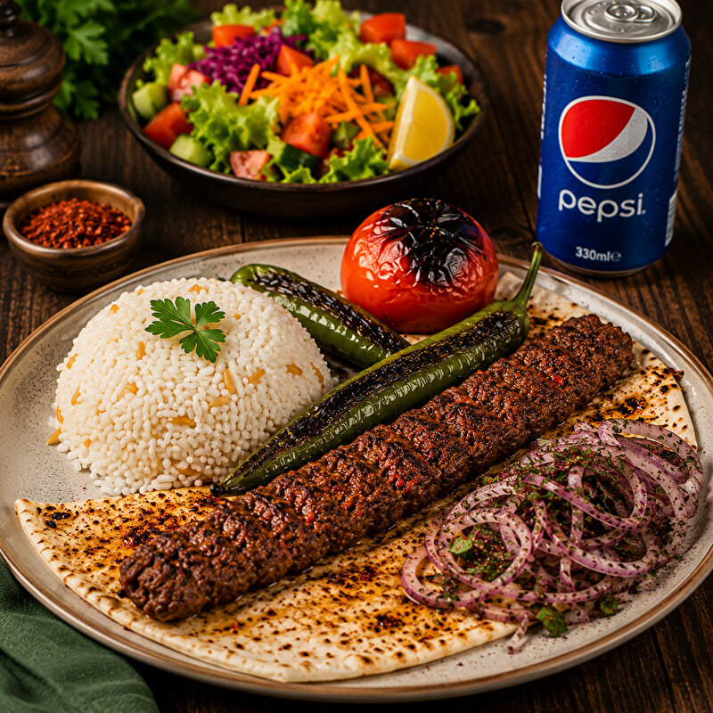 Kebap ve Salata Menü