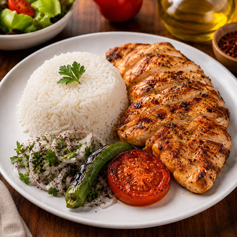 Izgara Şiş Tavuk & Pirinç Pilavı (320 gr)