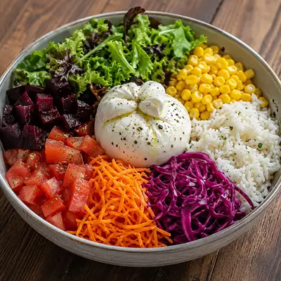 Burrata Peynirli Bowl