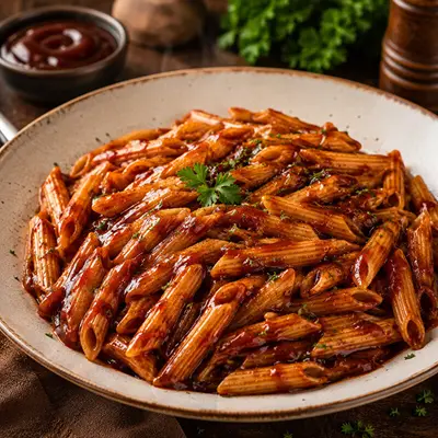 Barbekü Soslu Penne