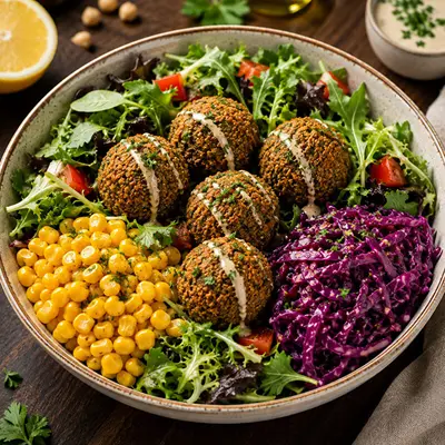 Falafelli Salata