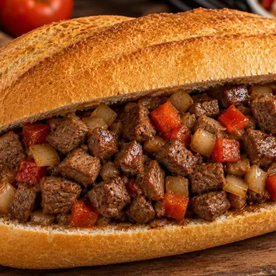 Yarım Ekmek Arası Dana Kavurma
