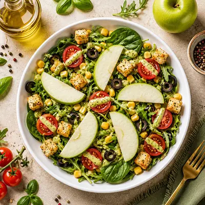 Ekşi Elmalı Salata