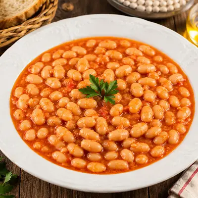 Güveçte Etli Kuru Fasulye (250 gr)