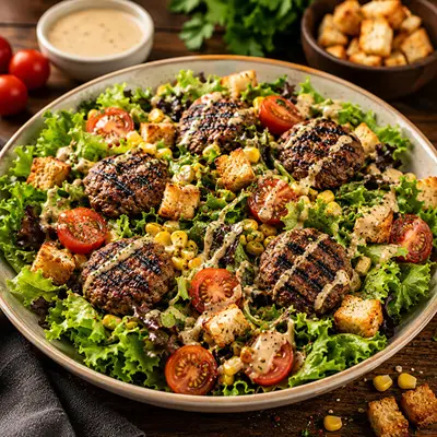 Köfteli Salata