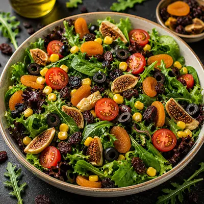 Kuru Meyveli Salata
