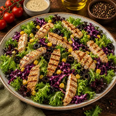 Izgara Tavuk Salata (500 gr)