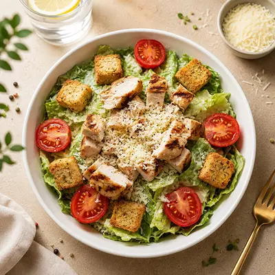 Tavuklu Sezar Salata