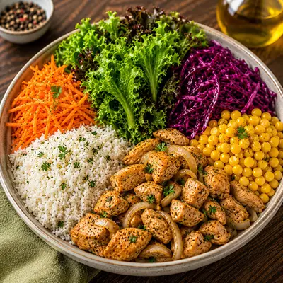 Tavuk Soteli Bowl (600 gr)