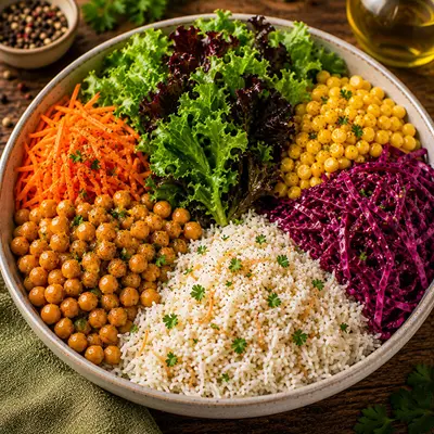 Nohutlu Sade Bowl (600 gr)