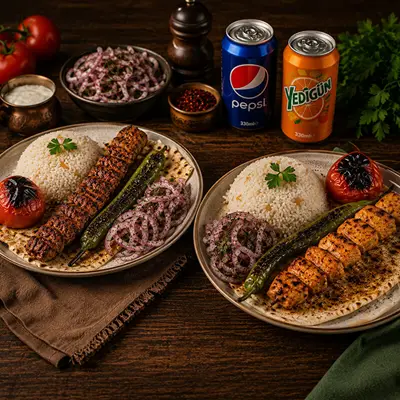 2 Kişilik Kebap Menü