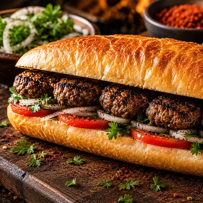 Yarım Ekmek Arası Izgara Köfte
