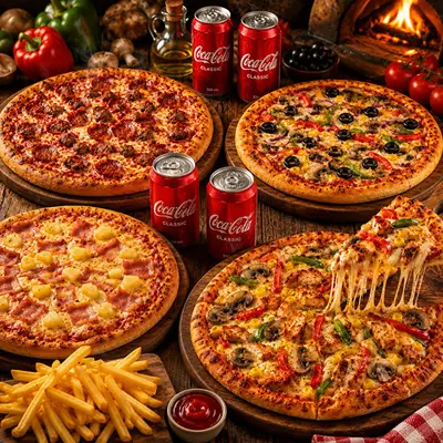 Avantajlı Aile Boy Pizza Menü