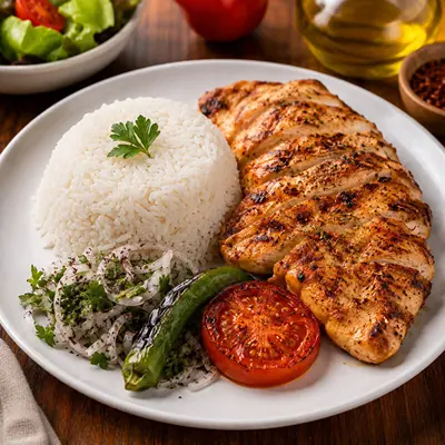 Izgara Şiş Tavuk & Pirinç Pilavı (320 gr)