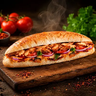 Tam Ekmek Arası Tavuk Döner