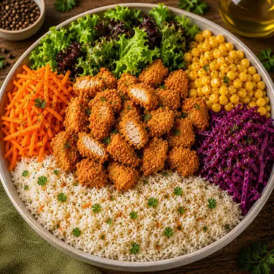 Çıtır Tavuk Bowl (600 gr)