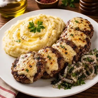 Kaşarlı Köfte & Patates Püresi (300 gr)